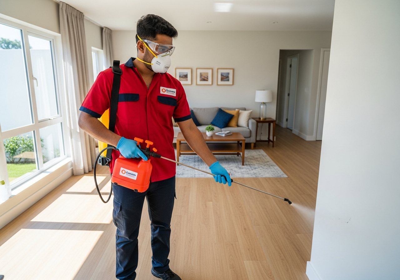 TNPMC certified pest control expert